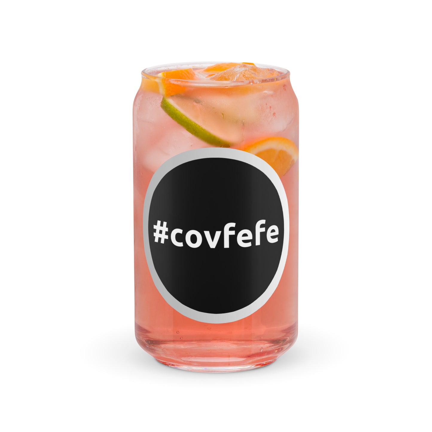 Covfefe Circle Logo Pint Glass