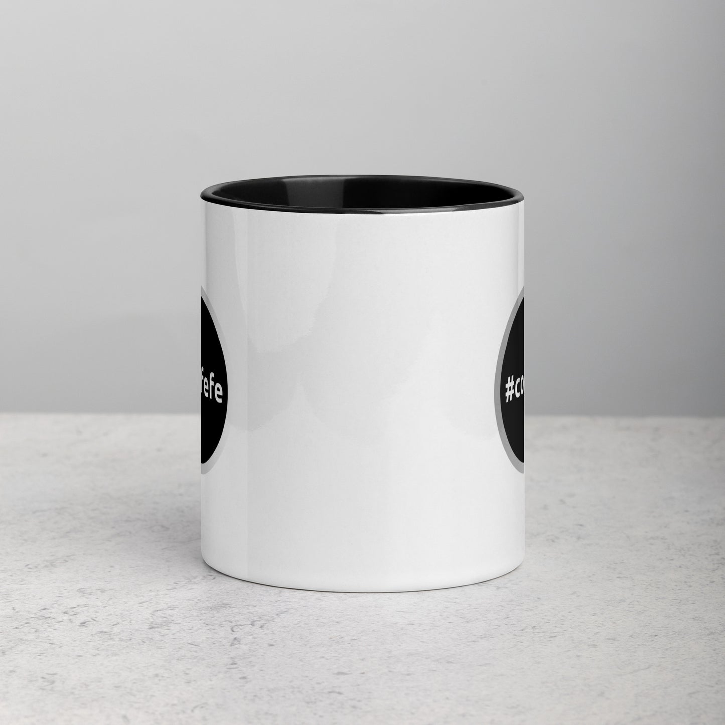 Covfefe Circle Logo Mug