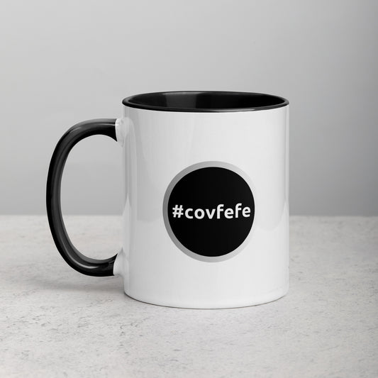 Covfefe Circle Logo Mug