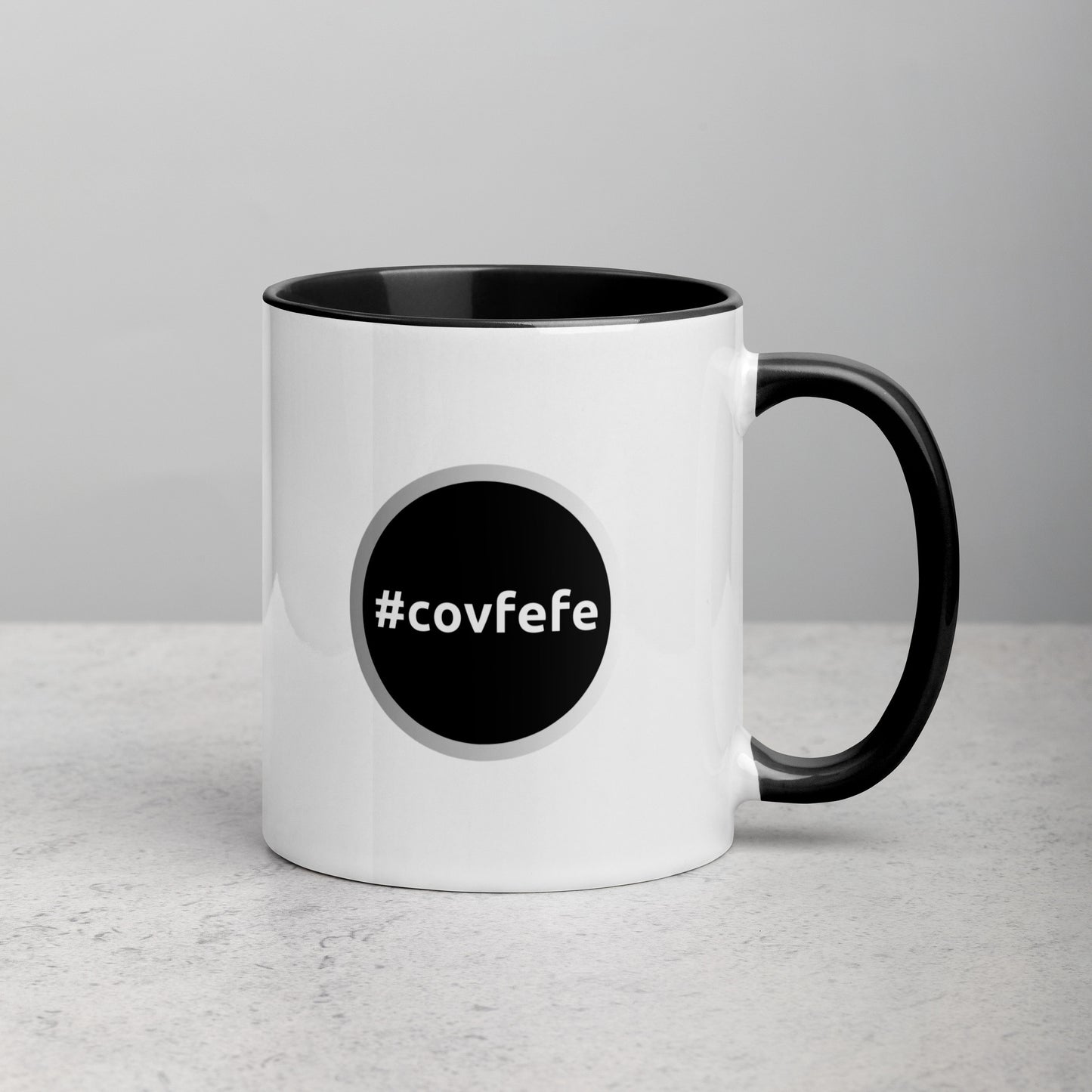 Covfefe Circle Logo Mug